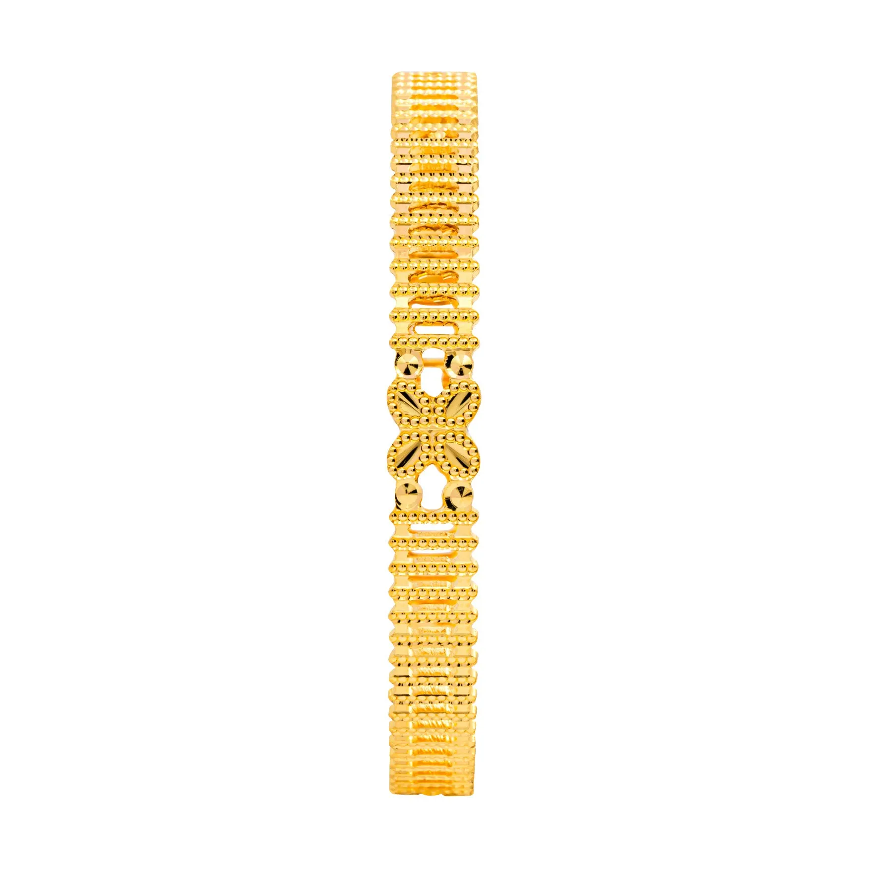 24ct Heavy Gold Plated Bijouterie Baydaoui Bangle PGB56-022