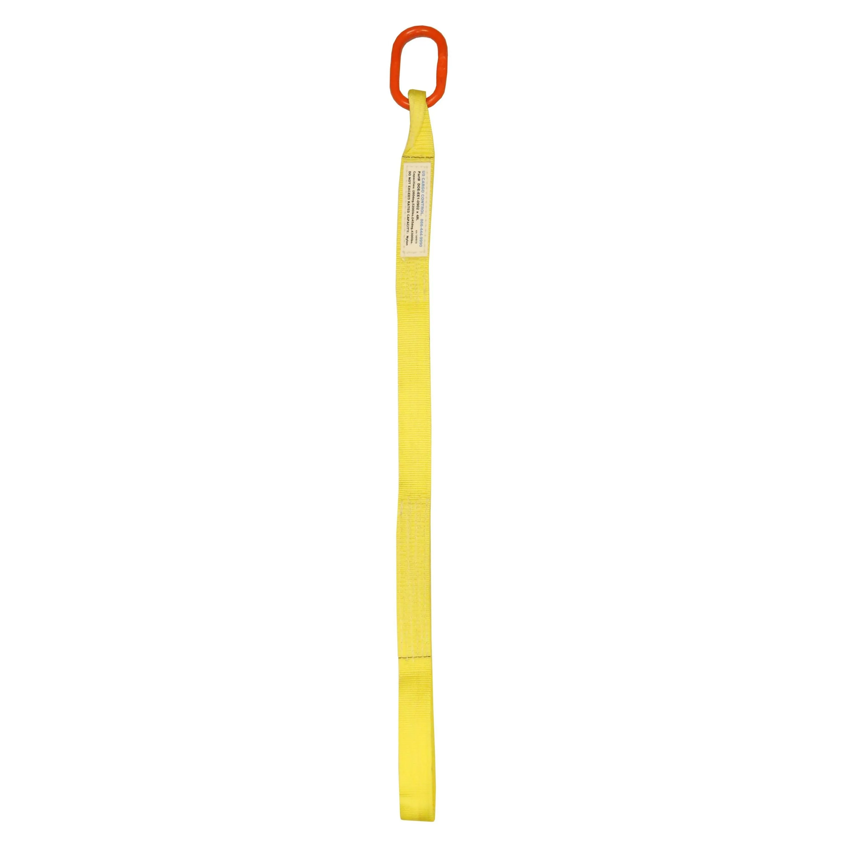 2"x8' (1 ply) Single Leg Nylon Sling w/ Master Link & Sewn Loop