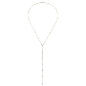 7 STONE DIAMOND LARIAT