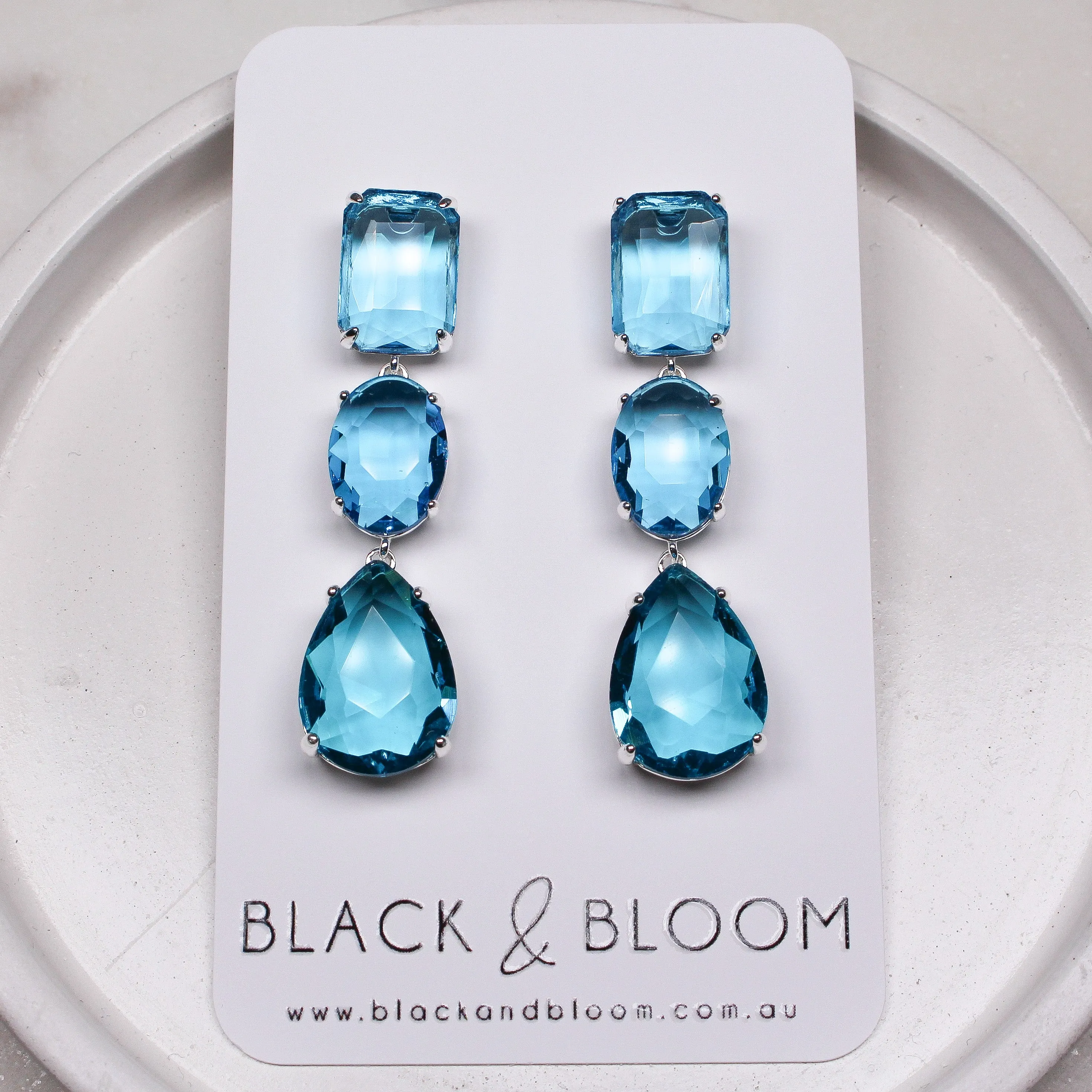 AMALFI EARRINGS BLUE