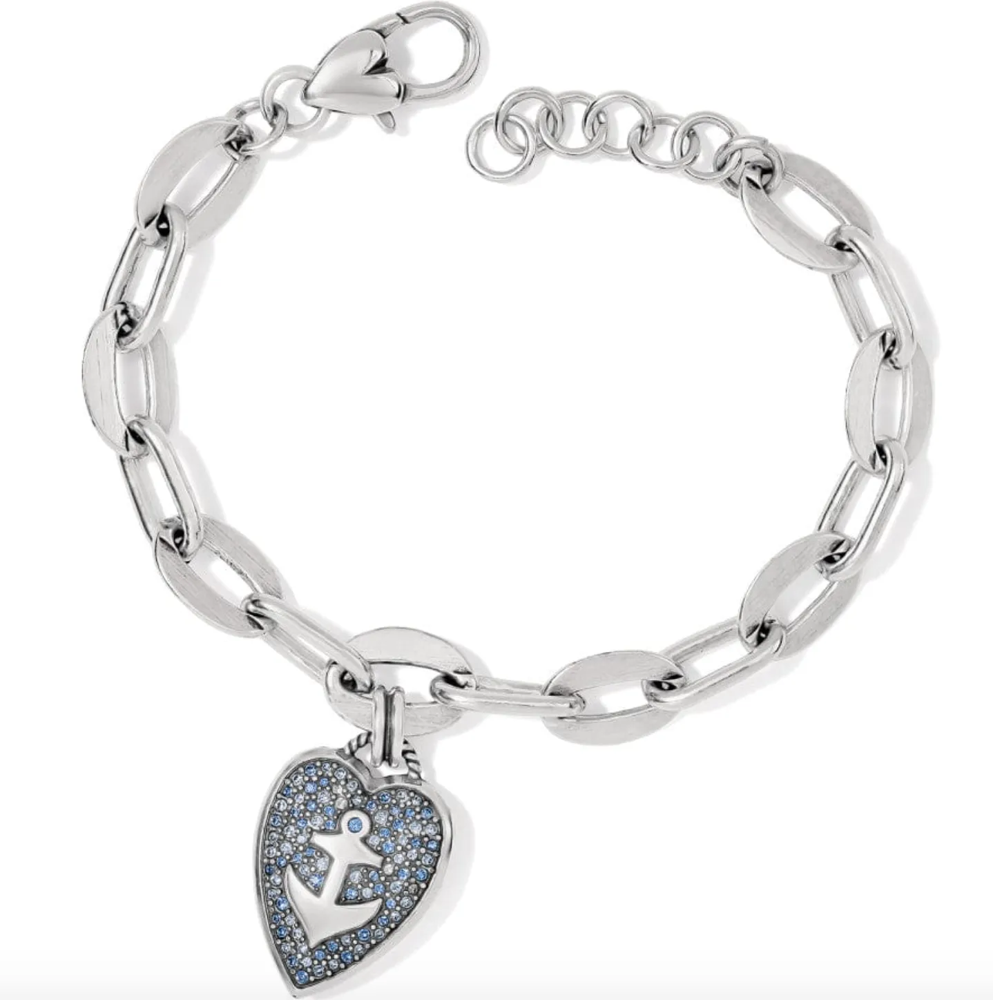 Anchor And Soul Link Bracelet