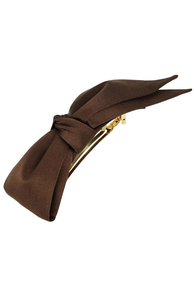Bahama Bow Volume Barrette - Silk Charmeuse