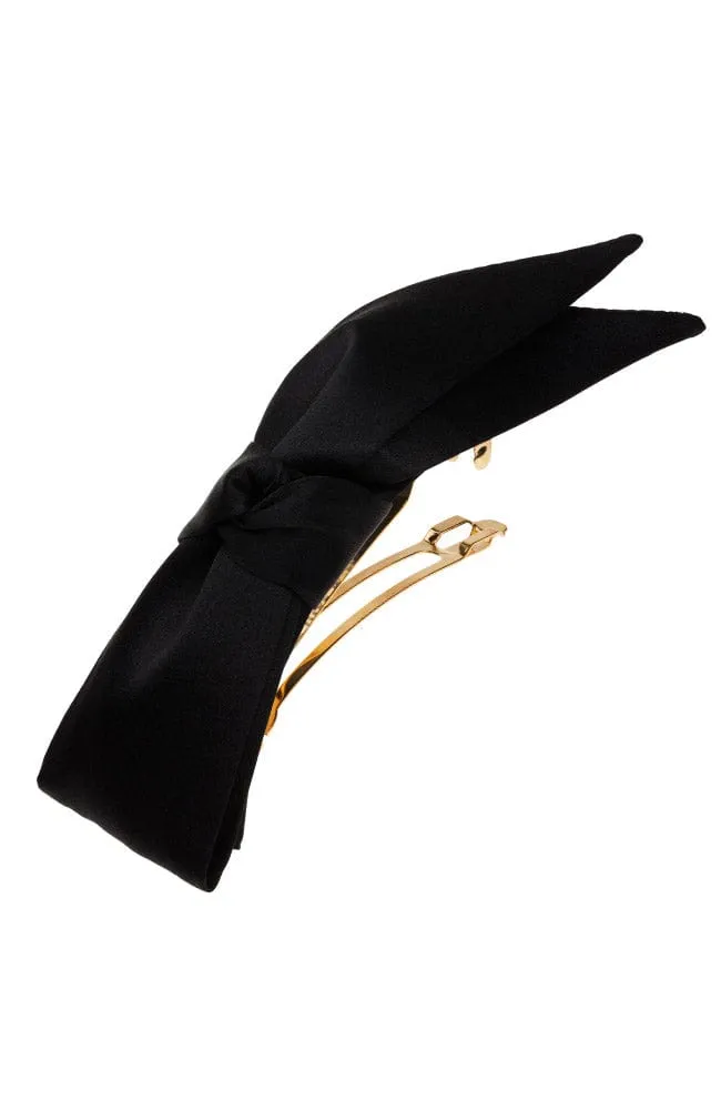 Bahama Bow Volume Barrette - Silk Charmeuse