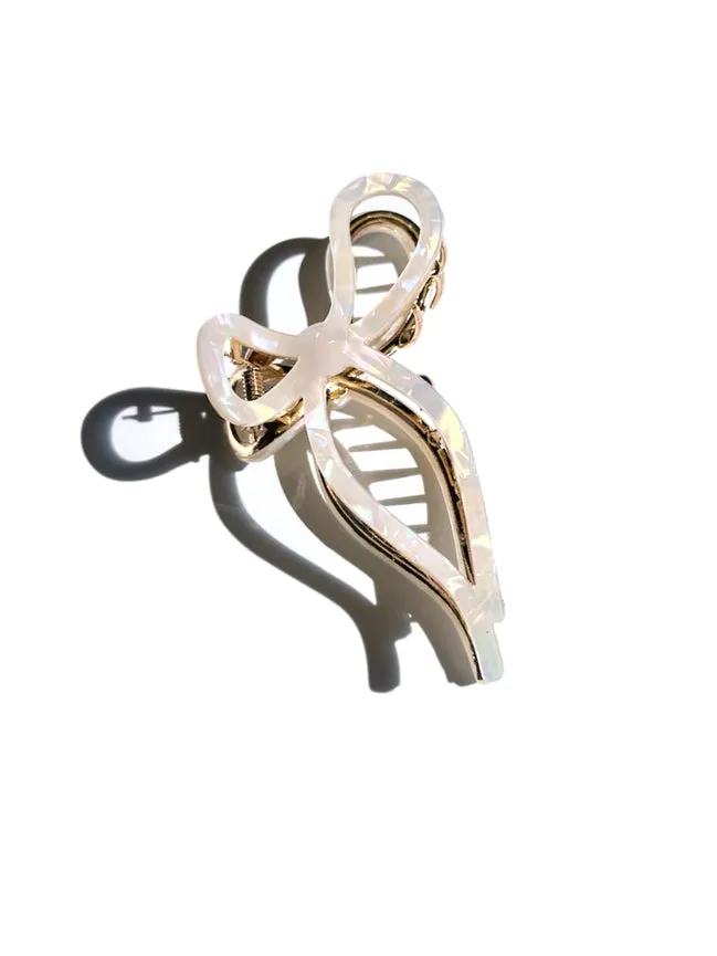 Ballet Bow Hair Claw