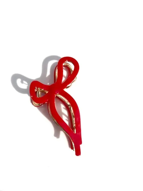 Ballet Bow Hair Claw