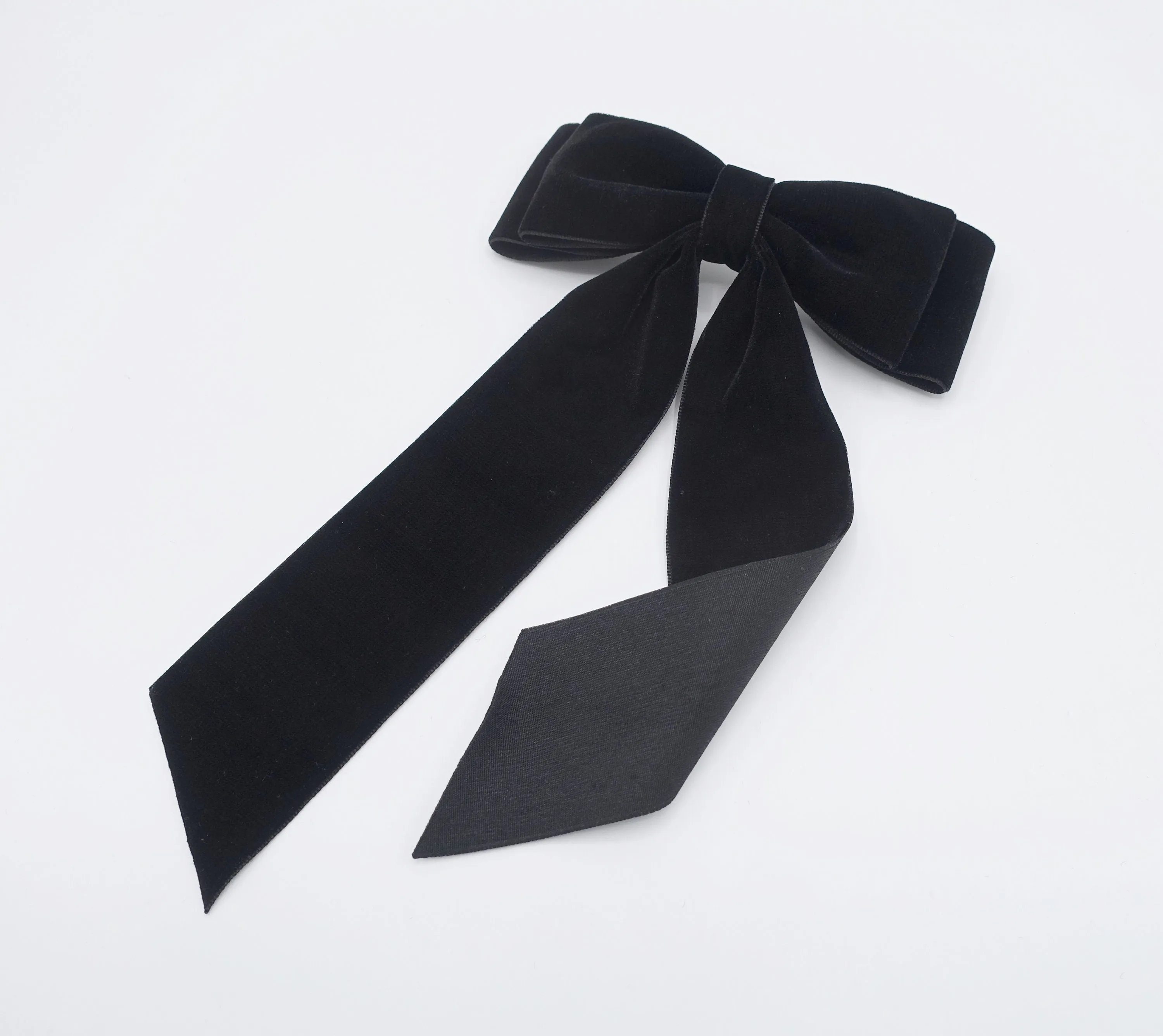 Black velvet hair bow, Naomi hair bow, practical hair bow, must-have hair bow for women