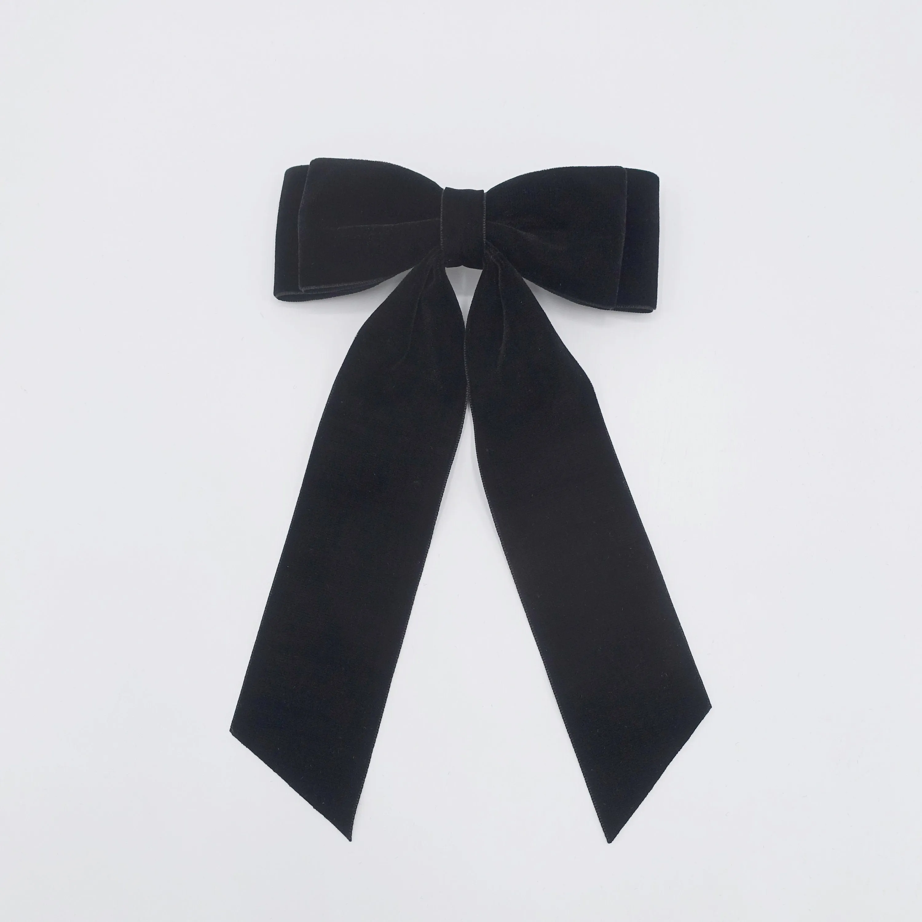 Black velvet hair bow, Naomi hair bow, practical hair bow, must-have hair bow for women