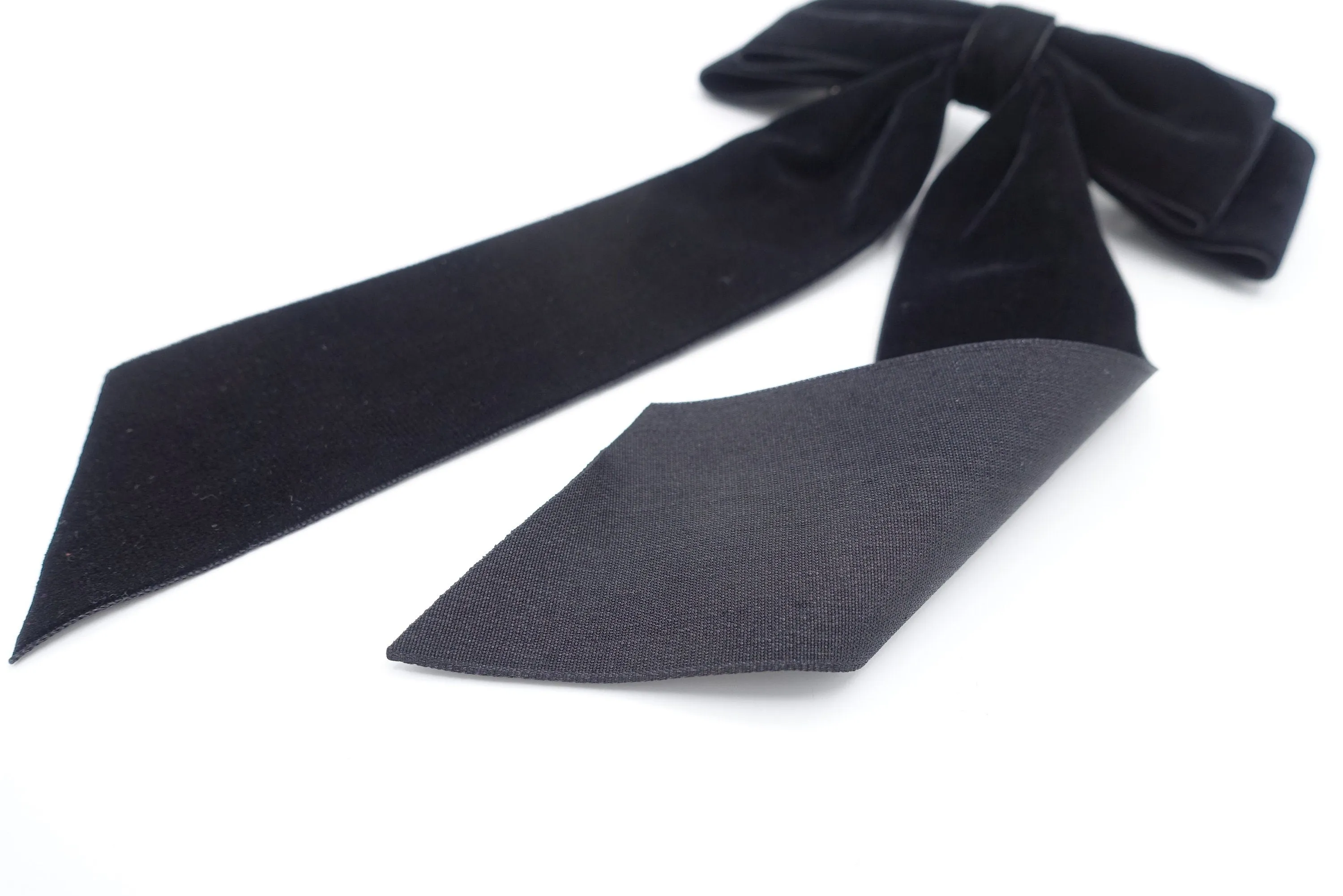 Black velvet hair bow, Naomi hair bow, practical hair bow, must-have hair bow for women