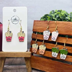 Boba Bubble Tea Food/Beverage Earrings
