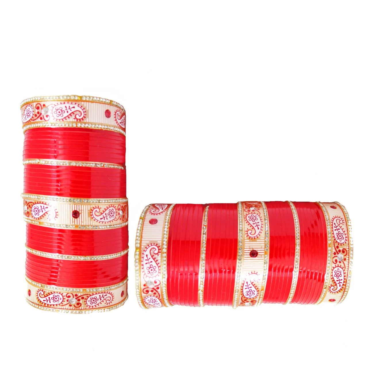 Bridal Punjabi Chura Set for Women and Girls