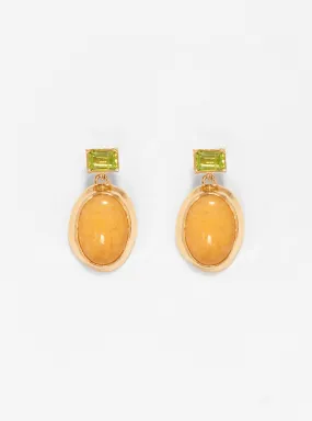 Candy Drop Earrings Bronze