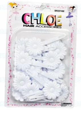 CHLOE BARRETTE #74 DAISY 24PC