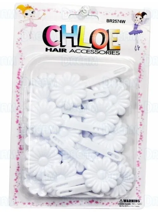 CHLOE BARRETTE #74 DAISY 24PC