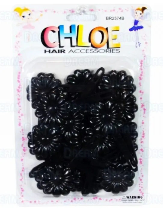 CHLOE BARRETTE #74 DAISY 24PC