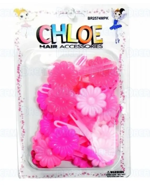 CHLOE BARRETTE #74 DAISY 24PC