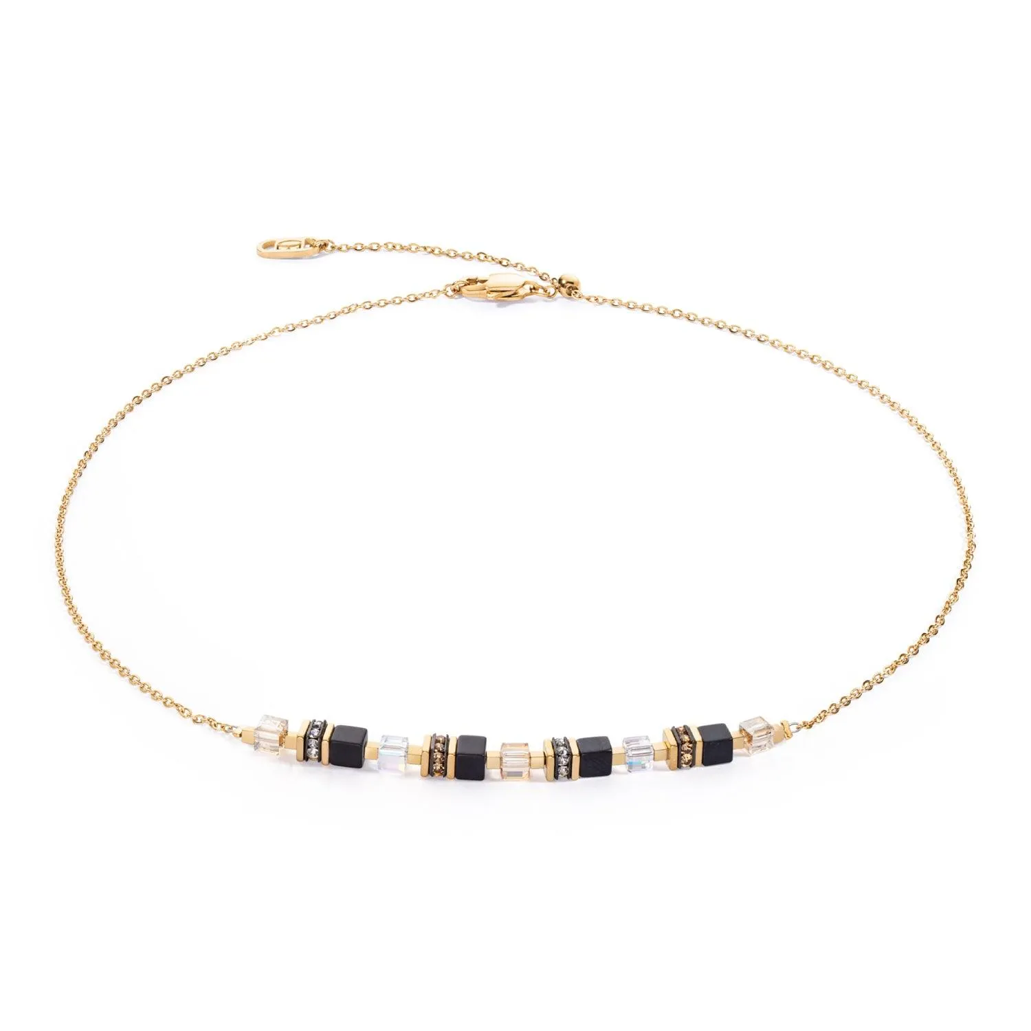 Coeur De Lion Black Gold Necklace
