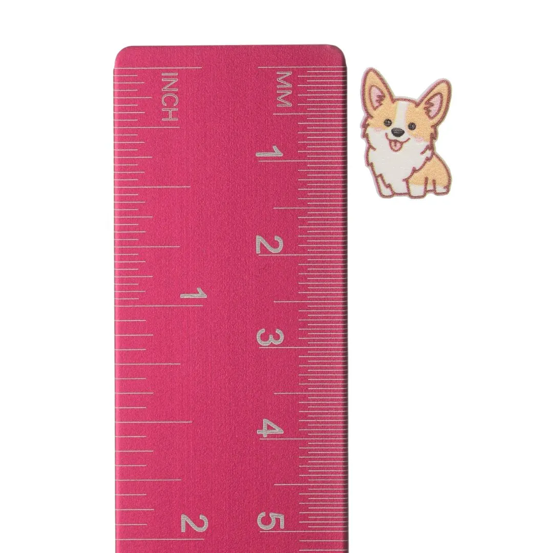 Corgi Studs Hypoallergenic Earrings for Sensitive Ears Made with Plastic Posts