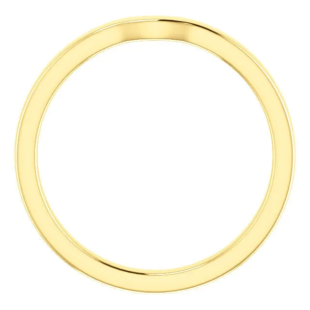 Cubic Zirconia Anniversary Ring Band, Style 51-433 (Eden Matching Band)