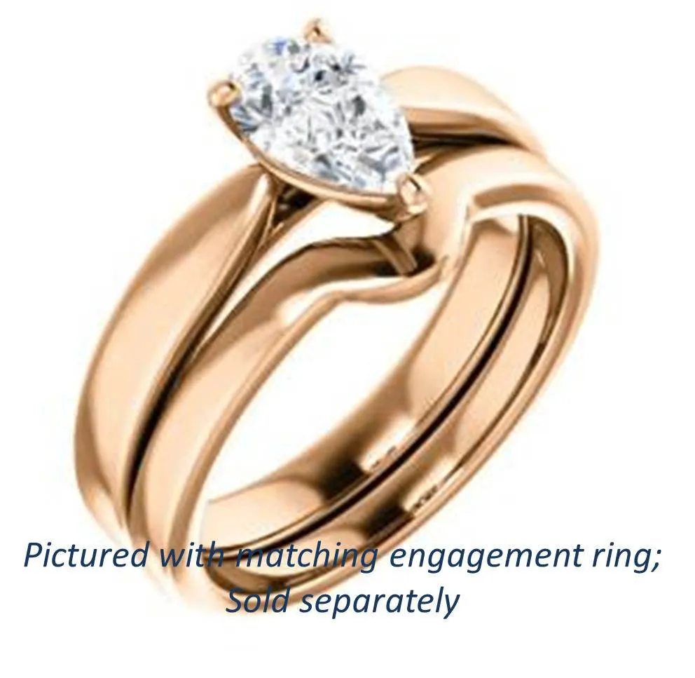 Cubic Zirconia Anniversary Ring Band, Style 51-433 (Eden Matching Band)
