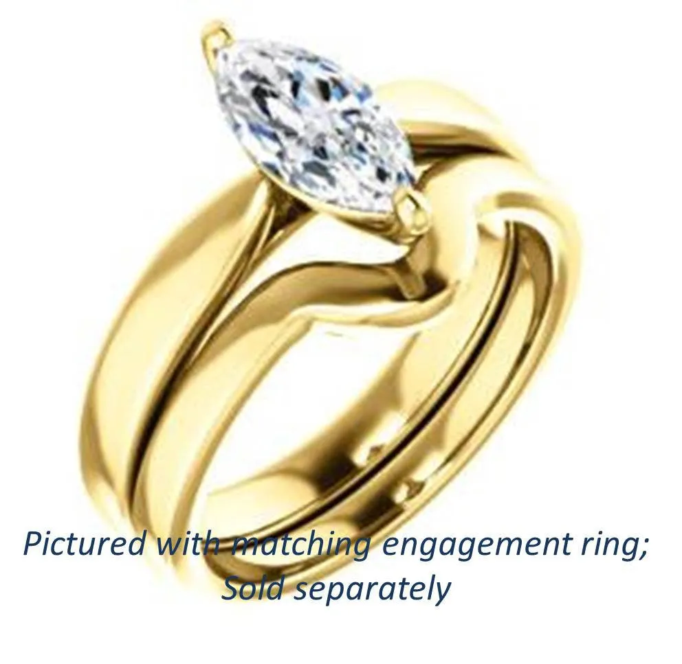 Cubic Zirconia Anniversary Ring Band, Style 51-433 (Eden Matching Band)