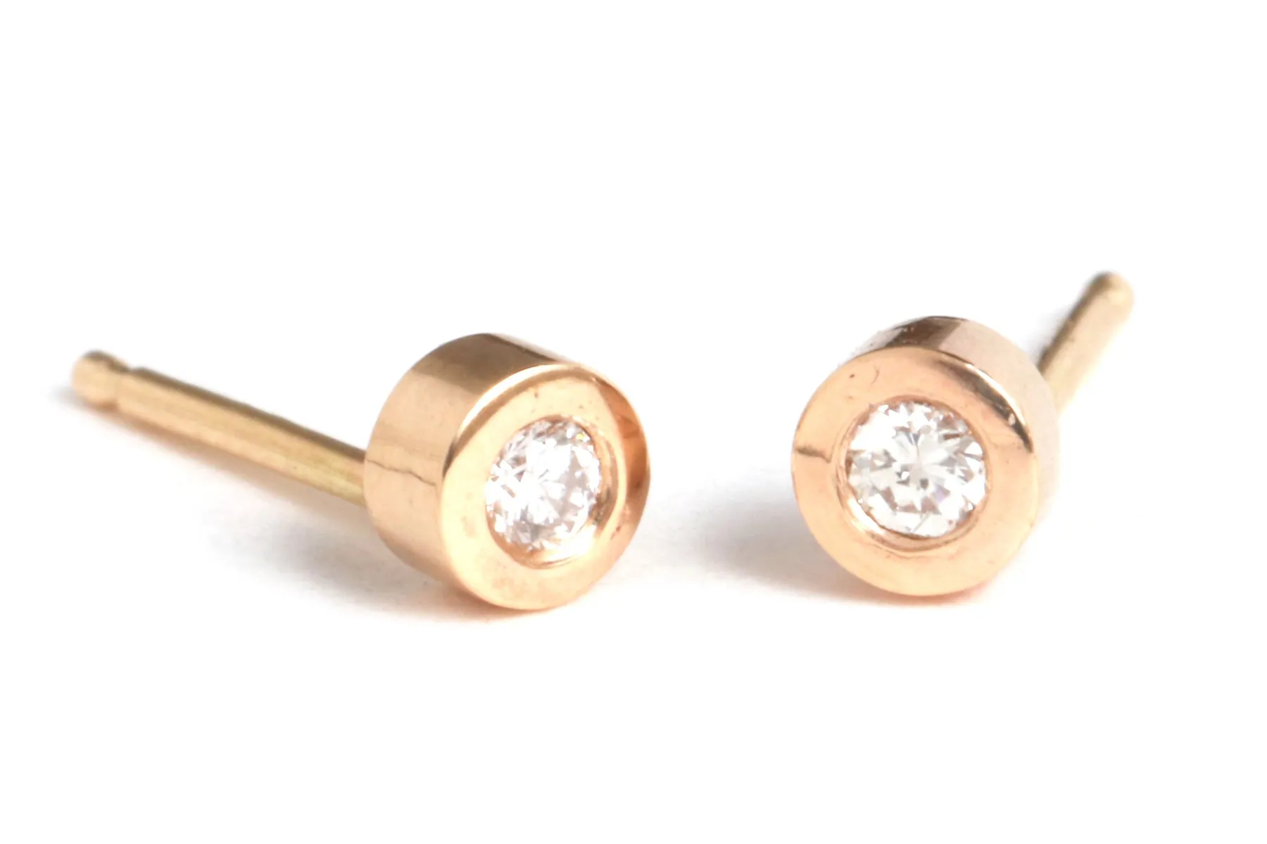 Customizable Gemstone Stud Earrings