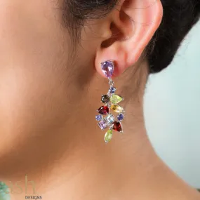 Dancing Spring Gemstone Earrings