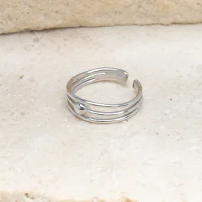 Dew Drop Toe Ring