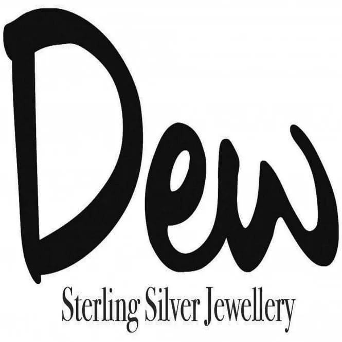 Dew Sterling Silver Small Round Blue Topaz Stud Earrings 3006BT