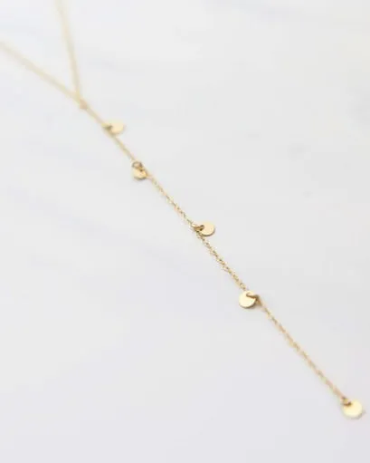 Disc Dangle Lariat