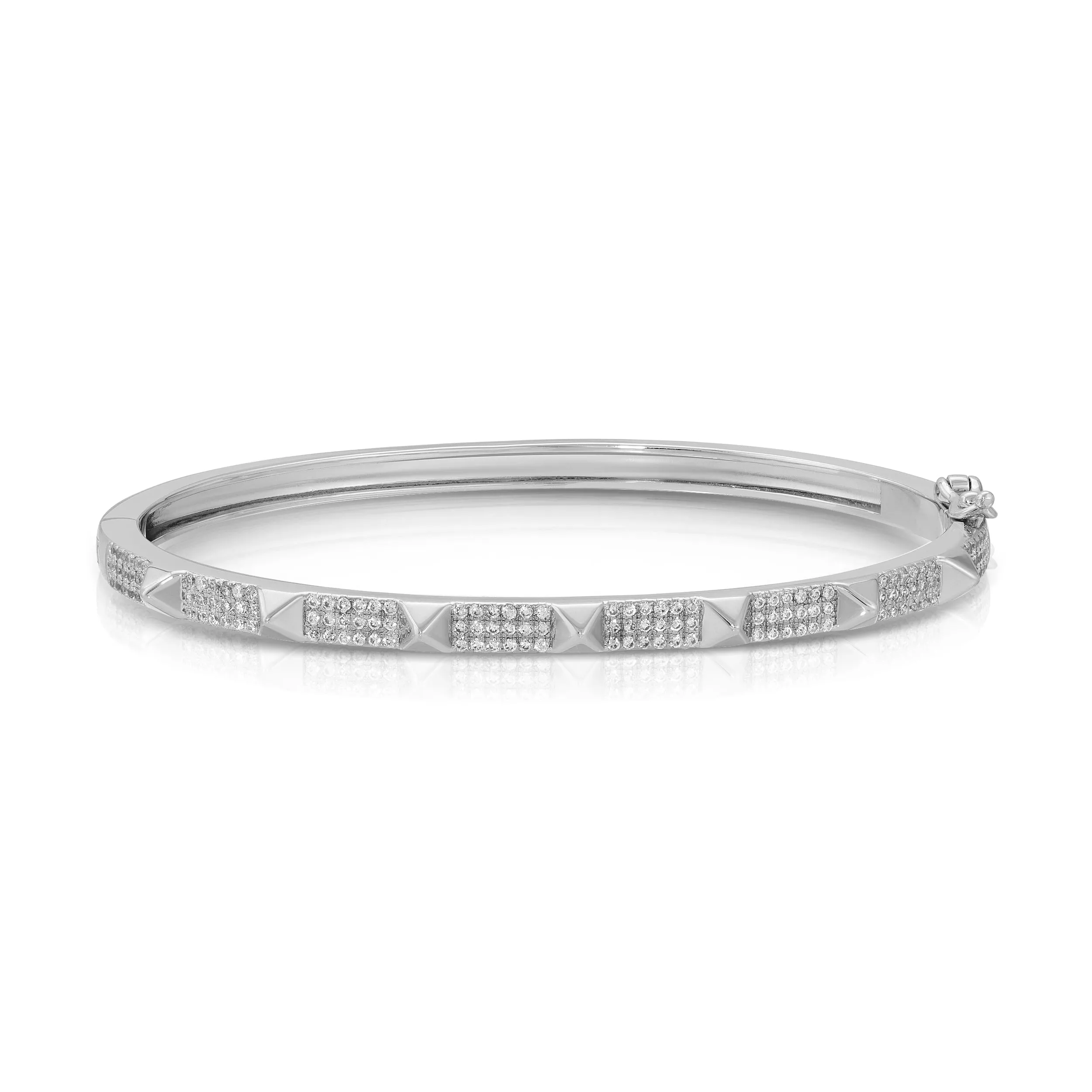 Double Row Micropave Bracelet