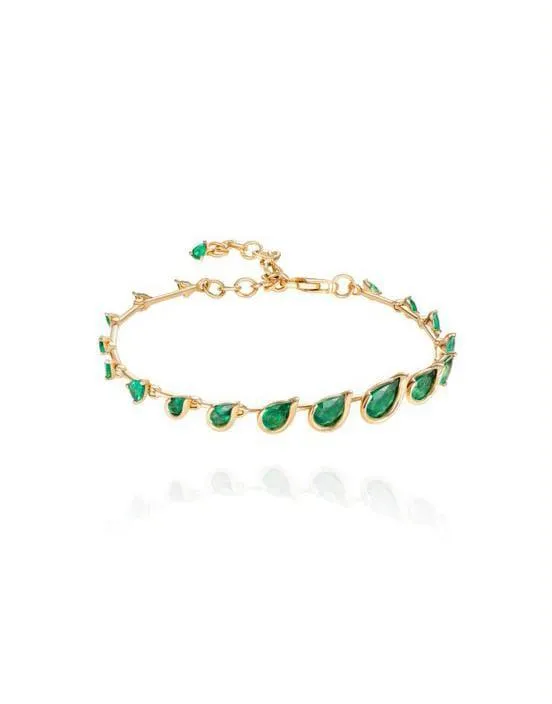 Emerald Flicker Bracelet