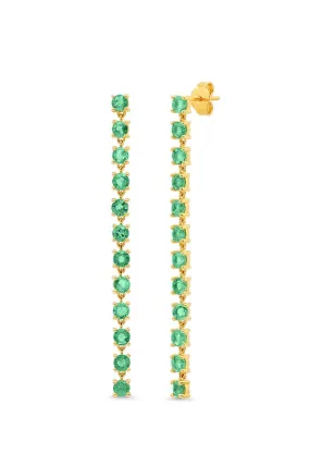 Emerald Link Earrings