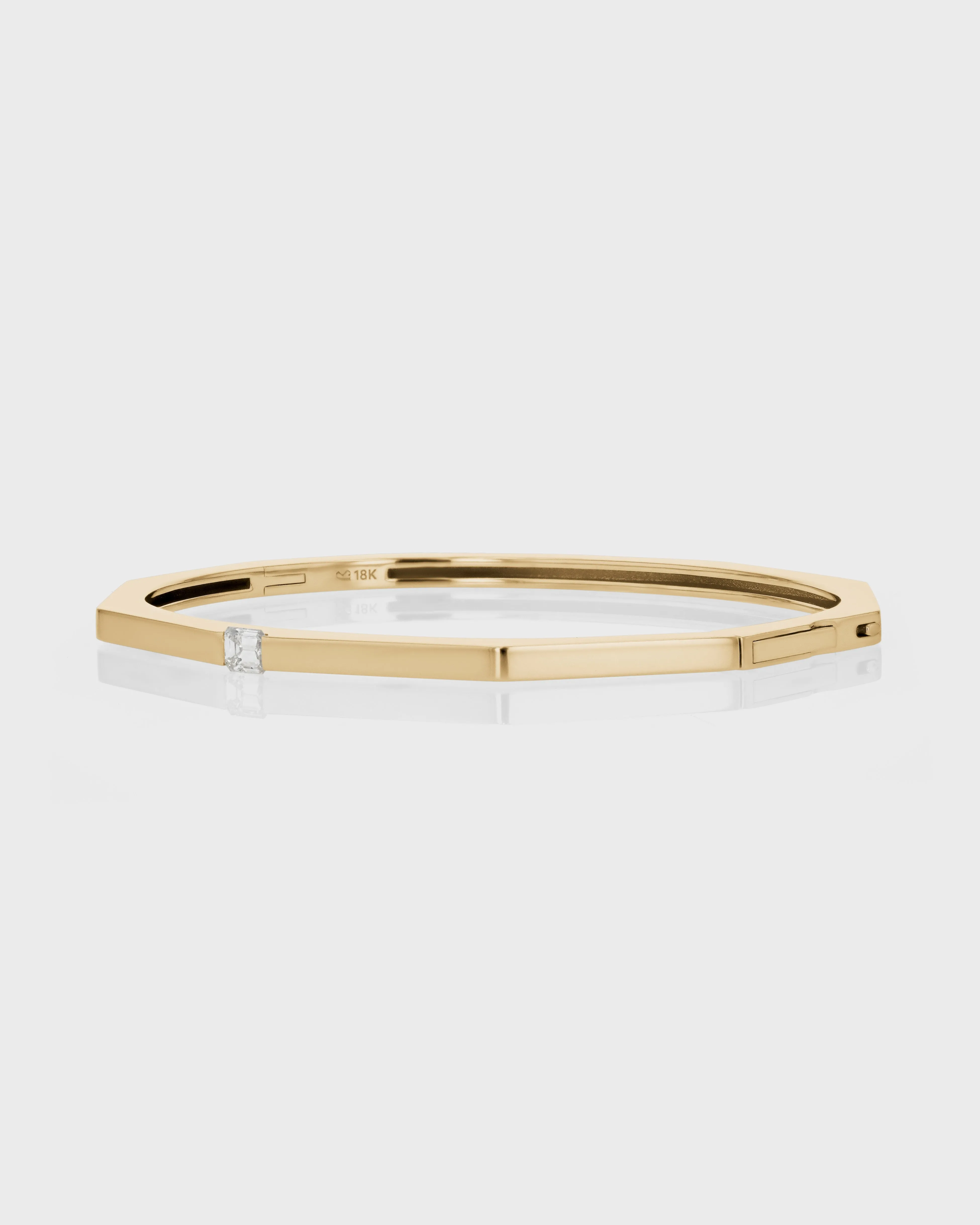 Emerald Suspense Bangle
