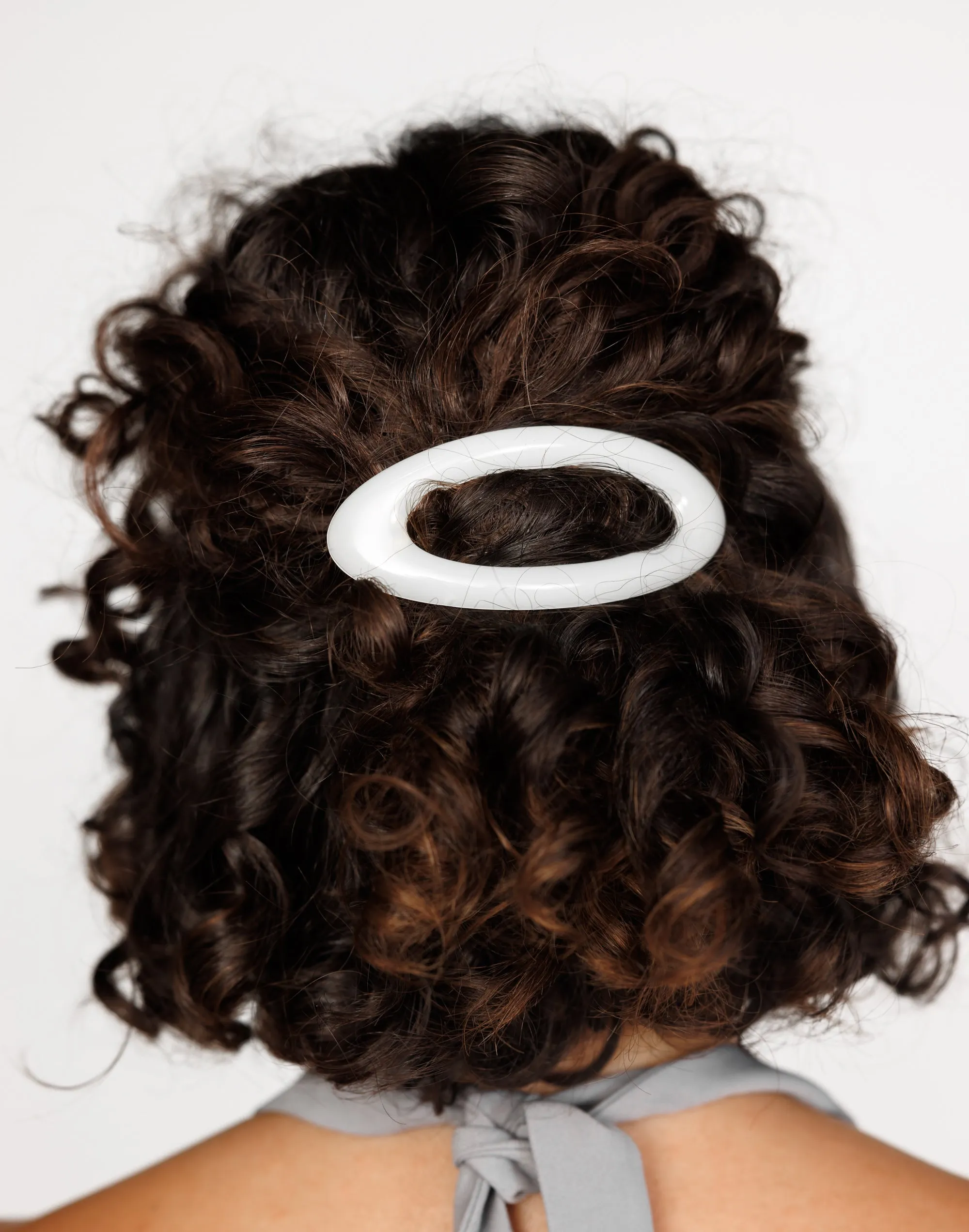 Emilia Hair Clip (White)