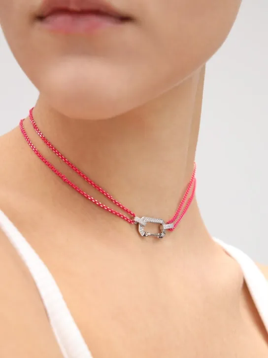 EÉRA   Lucy 18kt gold choker w/ diamonds 