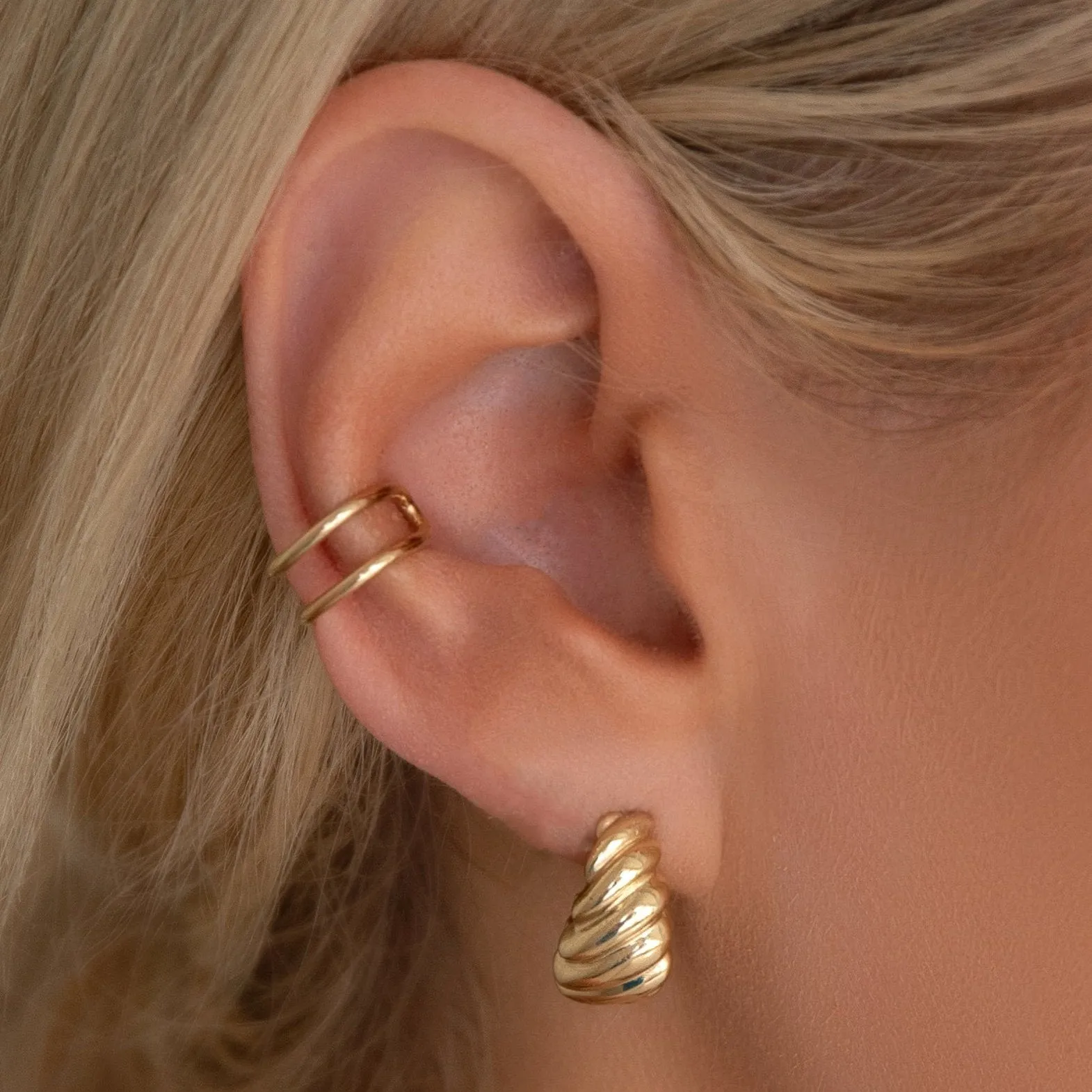 Etched Paris Earrings