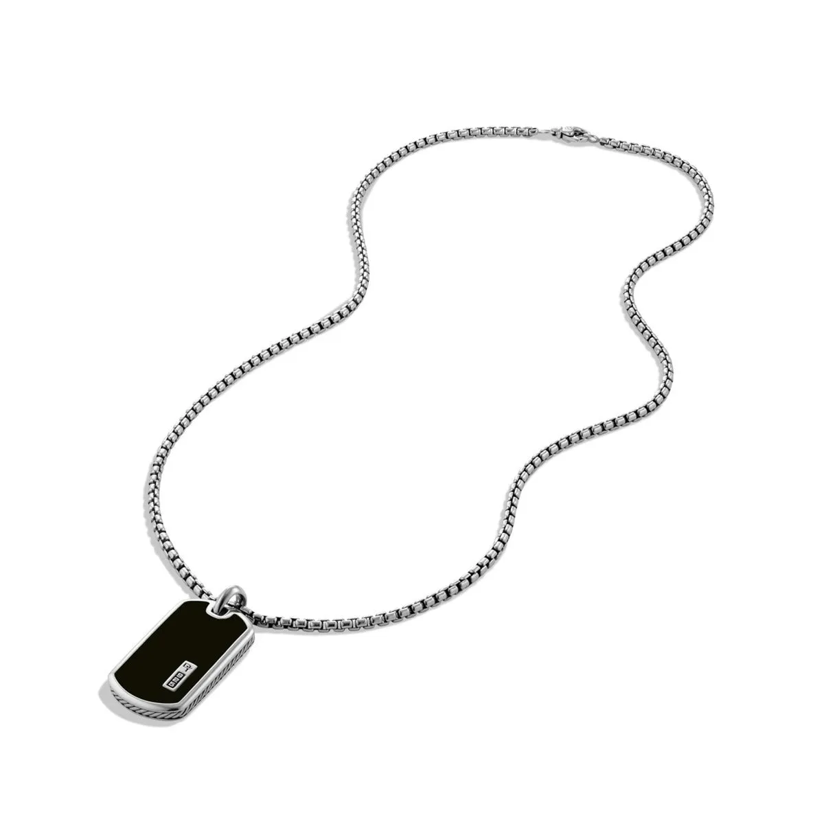 Exotic Stone Tag with Black Onyx