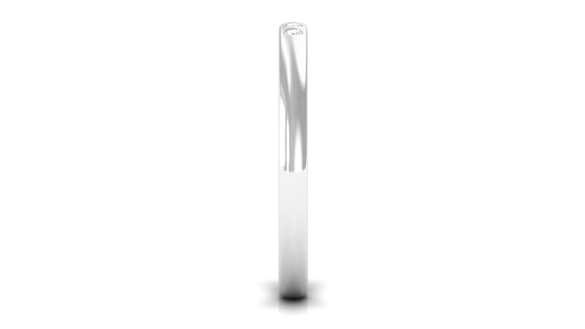 Five Stone Diamond Minimal Band Ring