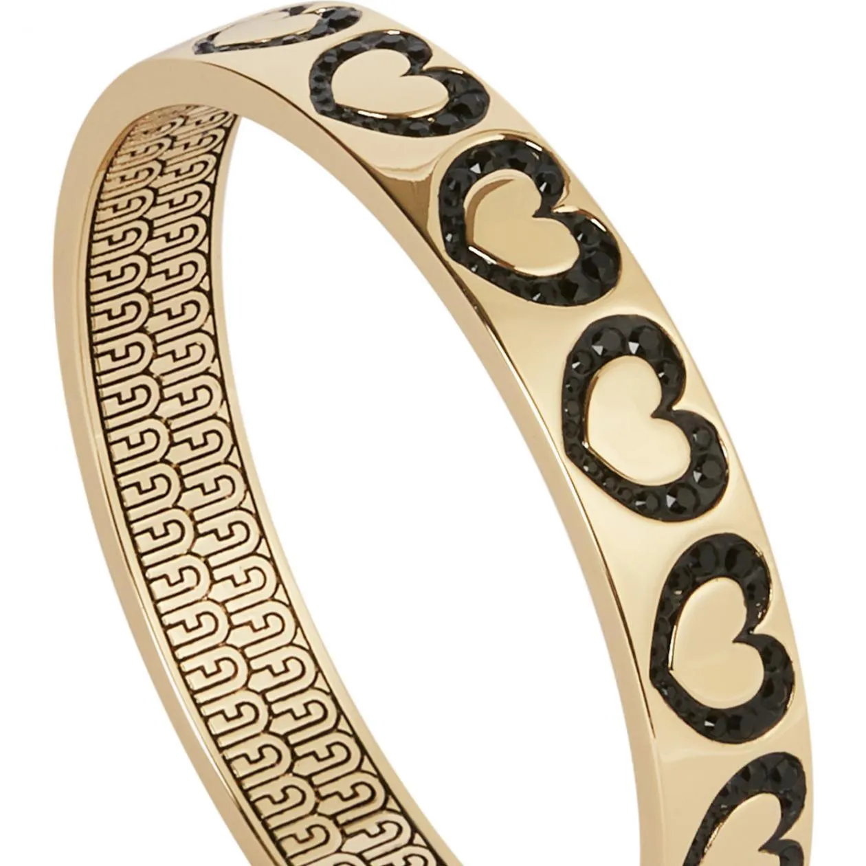 Furla 1927 Heart Metal Bangle - Oro