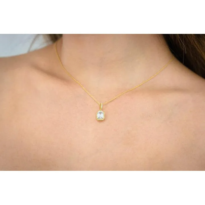 Georgini A Christmas Journey Violet Pendant - Gold