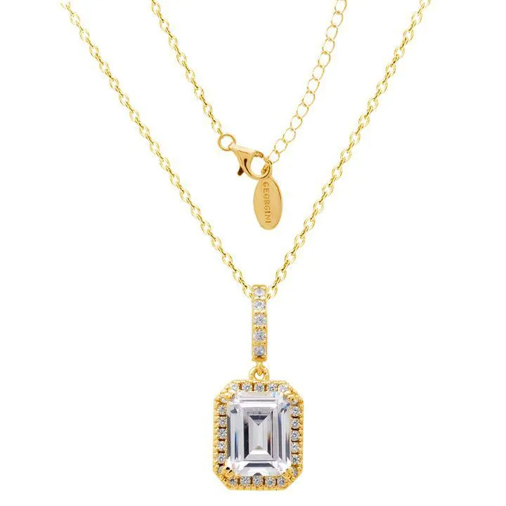 Georgini A Christmas Journey Violet Pendant - Gold