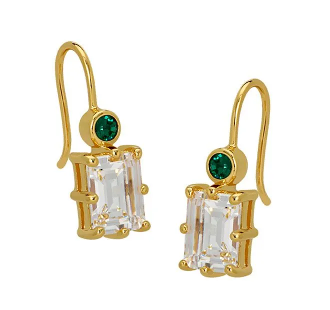 Goldbug Birthstone Drop Earrings
