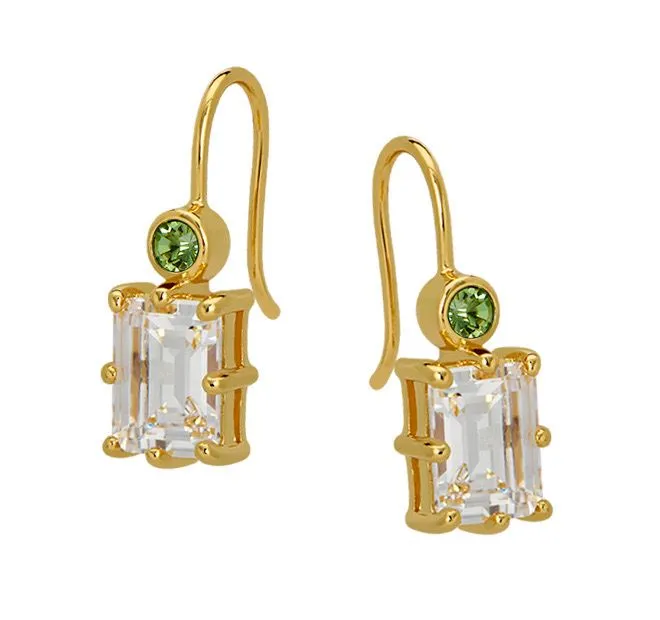 Goldbug Birthstone Drop Earrings