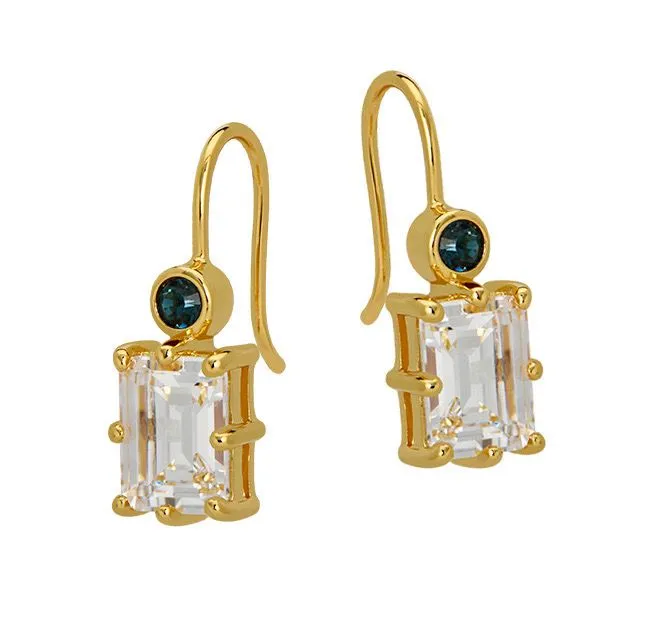 Goldbug Birthstone Drop Earrings