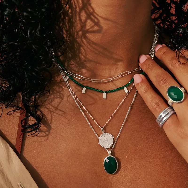 GREEN ONYX CHOKER