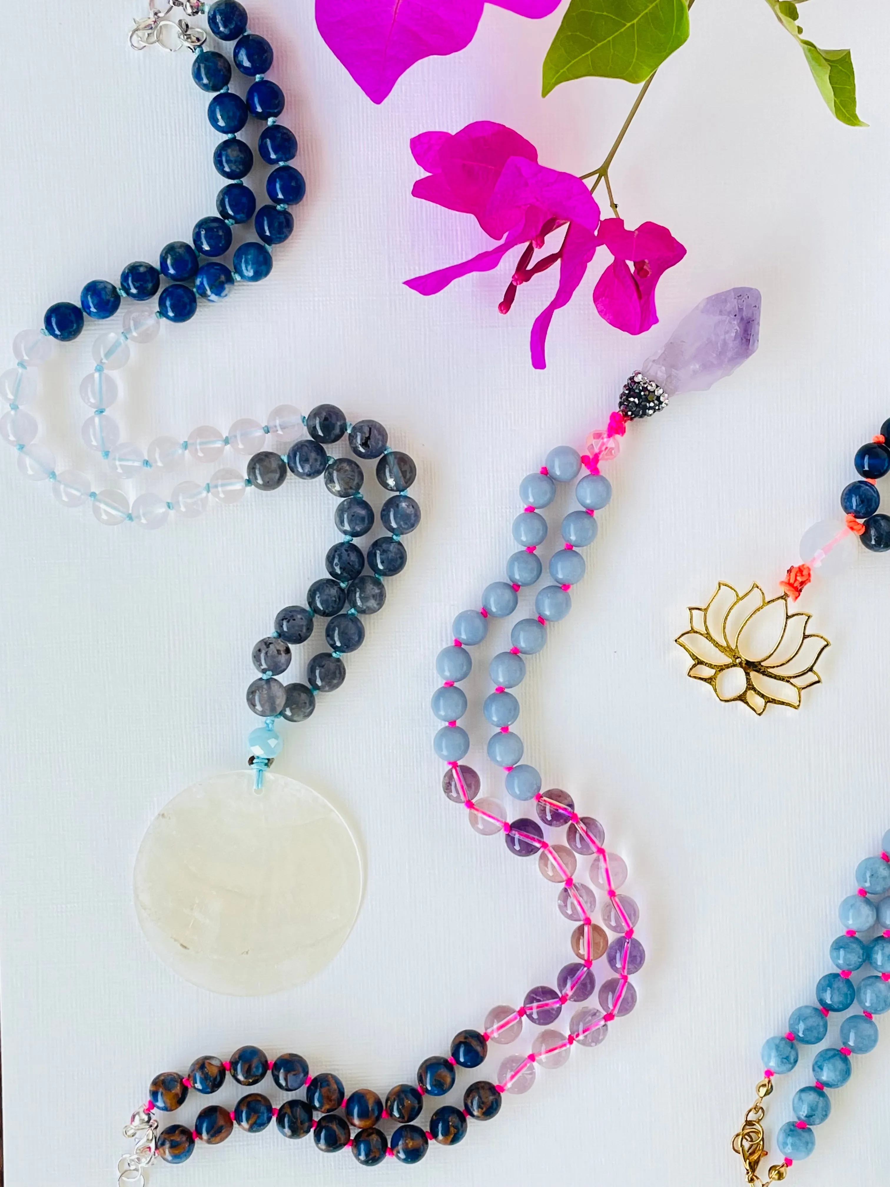 Guided By Light Half Mala Necklace