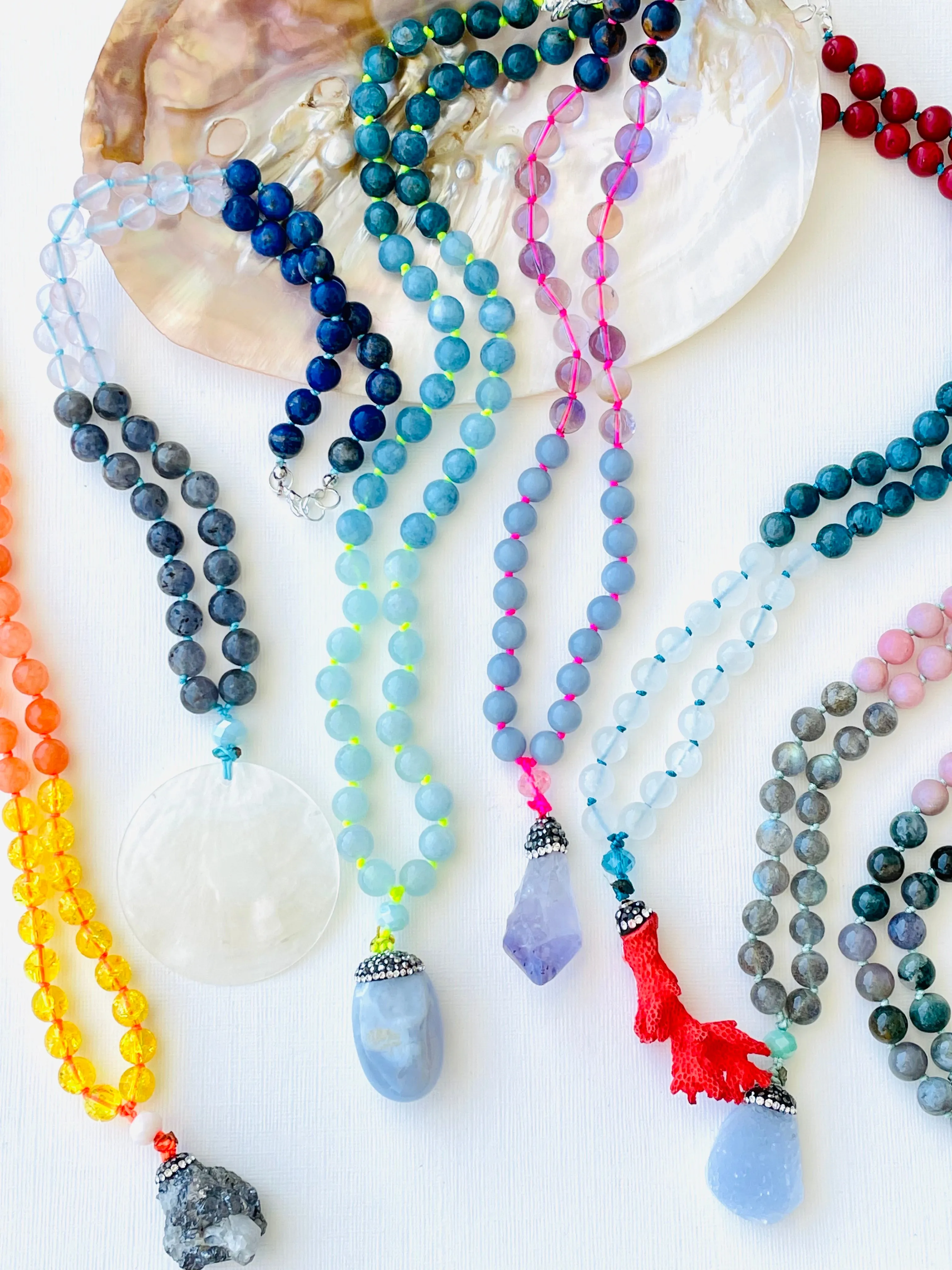 Guided By Light Half Mala Necklace