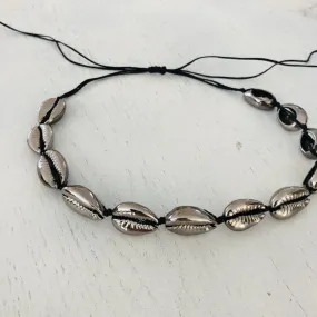 Gun Metal Shell Choker
