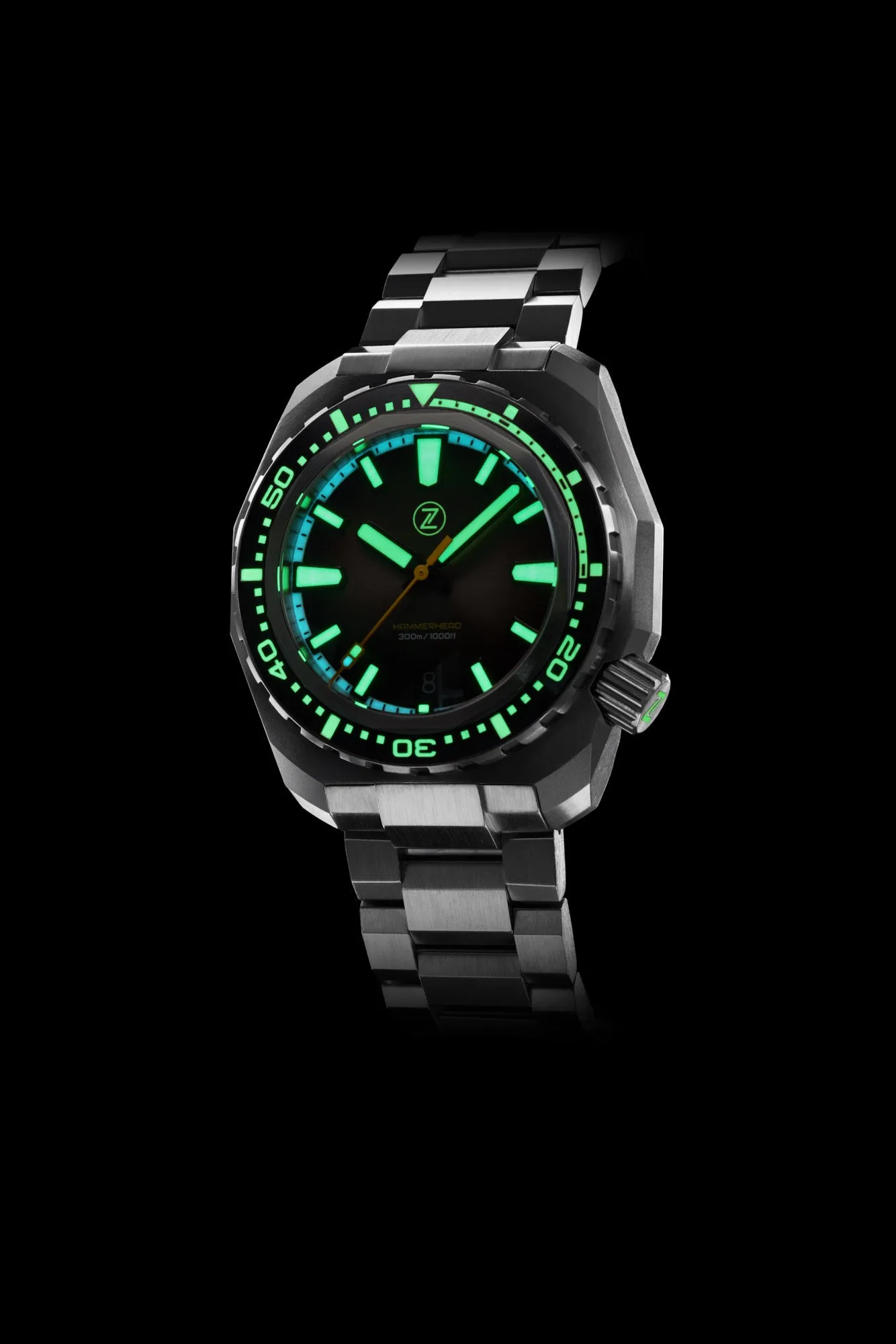 Hammerhead V3 300m Steel Emerald Green