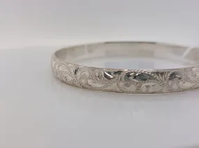 Hand Engraved Bangle